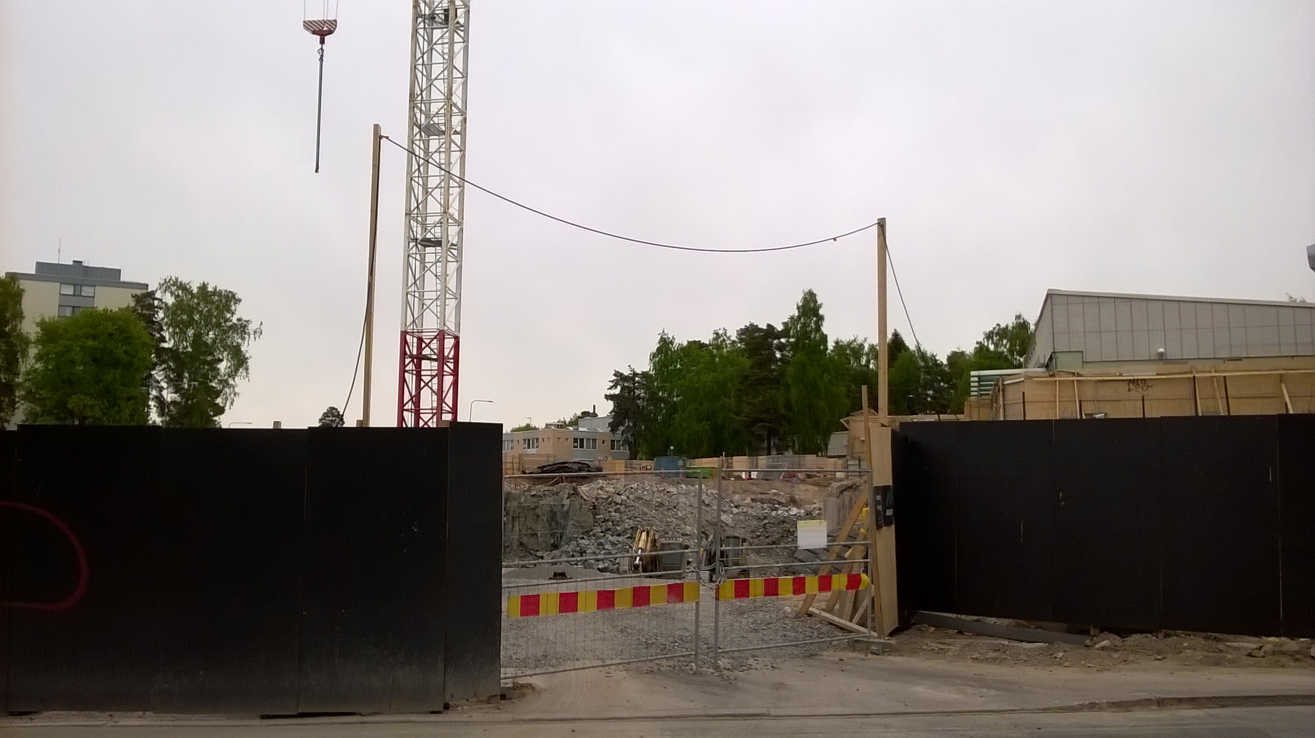 Kannelmäne vanha ostari toukokuussa 2017